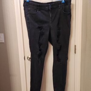 Torrid bombshell skinny jeans size 20